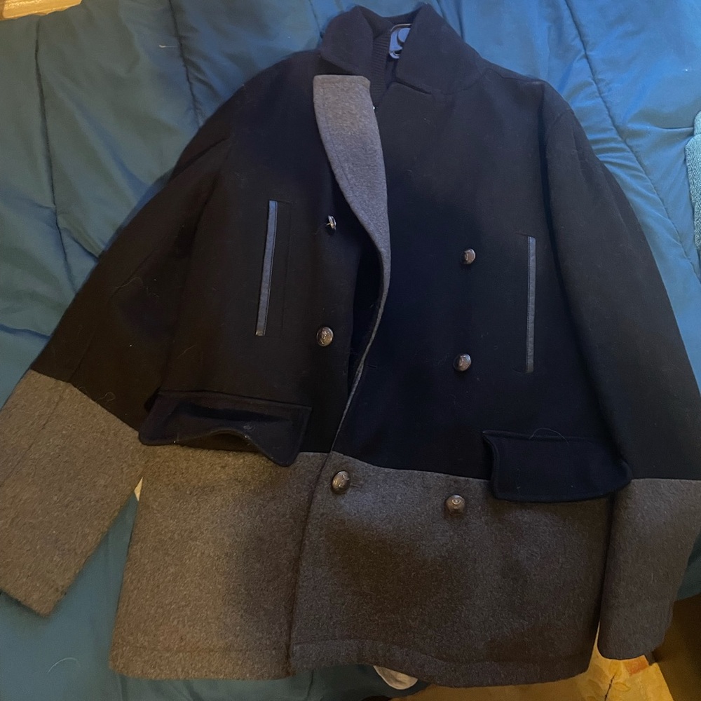 Calvin Klein grey and black colorblock in new condition made in China